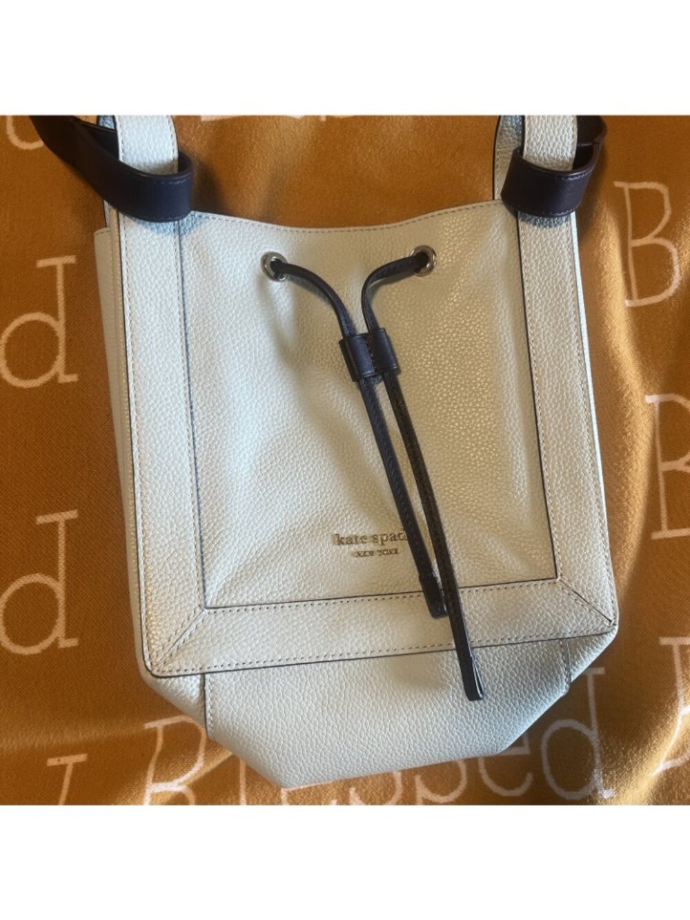 Kate Spade NY Grab Small Bucket Crossbody Blue Glow Turquoise Multi - Picture 2 of 8
